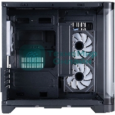 Компьютерный корпус 1STPLAYER UVIEW UV5 ARGB черный mATX 3x120мм ARGB fans UV5-BK-2FC7R-1FC7