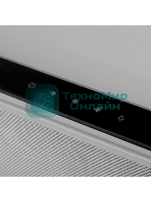 Вытяжка встраиваемая Gorenje TH60E8SGb серебристый управление: кнопочное (1 мотор)