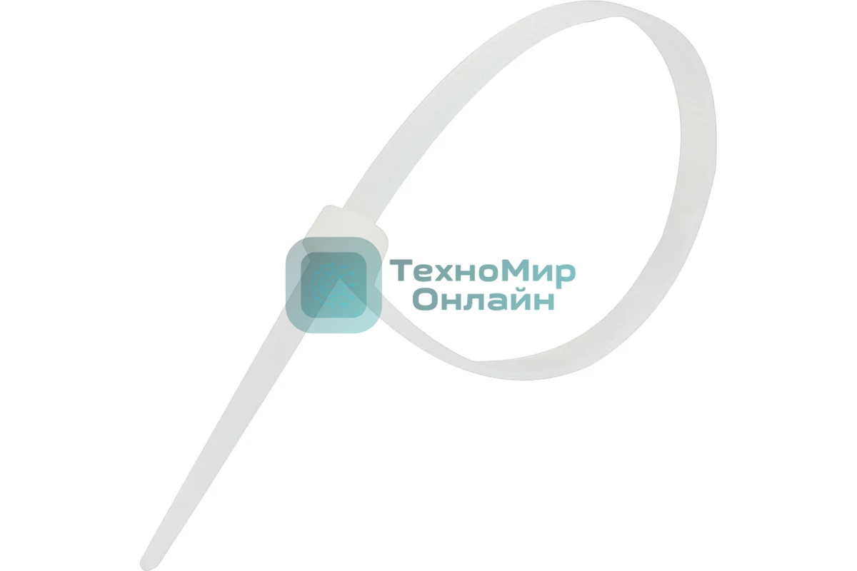 Стяжки Cablexpert NYT-370x4.8 пластиковые 370 мм х 4.8 мм, белые (100 шт.)