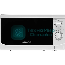 Микроволновая печь HOME HMM207AW белый, 20 л, 700 Вт, переключатели - поворотный механизм