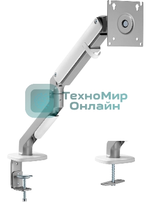 Кронштейн для мониторов Ultramounts UM734SIL серый/серебристый 17