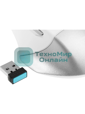 Мышь беспроводная A4Tech Fstyler FB35 белый/серый, 2000 dpi, радиоканал, Bluetooth, USB, кнопки - 6