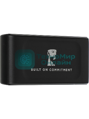 Внешний SSD Kingston XS1000, 2TB, USB 3.2 Gen 2 Type-C, R/W 1050/1000, черный