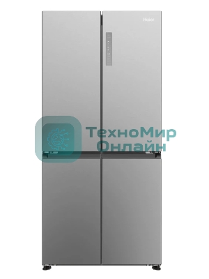 Холодильник Haier HTF-425DM7RU серебристый трехкамерный 314/119л морозилка снизу, No Frost