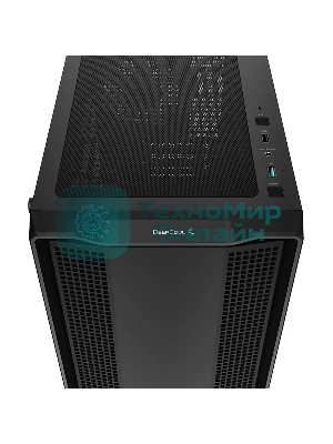 Компьютерный корпус DeepCool CC360 ARGb (R-CC360-BKAPM3-G-1) (mATX, без БП, 2xUSB, с окном)