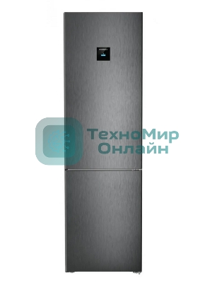 Холодильник Liebherr CNBDC 573I-22 001 черная нержавеющая сталь двухкамерный 266/94л морозилка снизу