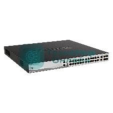 Коммутатор D-Link DGS-3130-30PS/B2A, 24×1 Гбит/с + 2×10 Гбит/с Base-T + 4×10 Гбит/с SFP+, управляемый