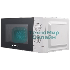 Микроволновая печь Kraft KF20MW7W-101M белый, 20 л, 700 Вт, переключатели - поворотный механизм