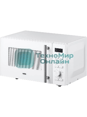 Микроволновая печь BBK 23MWS-951T/W белый, 23 л, 900 Вт, переключатели - кнопки, поворотный механизм