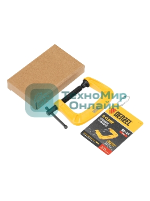 Струбцина Denzel G-образная, усиленная, 50 мм