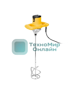 Миксер строительный Denzel EM-1-1200, 1200 Вт, 0-680 об/мин