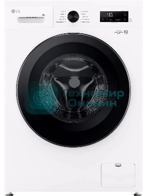 Стиральная машина LG F2Y1VS6W белый, загрузка фронтальная 9 кг, 1200 об/мин., класс: А