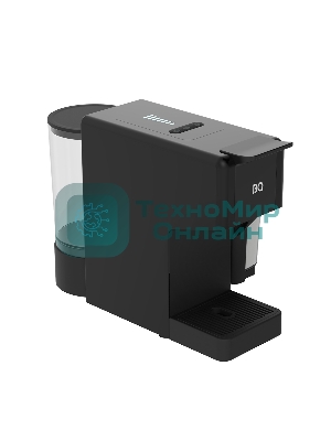 Капсульная кофеварка BQ CCM1064A Black. 3 в 1: Nespresso, Dolce Gusto, молотый кофе/Давление 20 бар/Итальянская помпа/Автоматический капучинатор/DuoBoil - технология быстрого приготовления кофейных напитков/Выбор объема порции/Объем резервуара для воды 850 мл/Объем резервуара для молока 200 мл/Длина шнура 1 м/Автооключение/Защита от перегрева/Съемный лоток для сбора капель