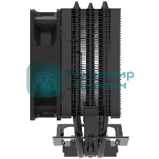 Кулер ZALMAN CNPS4X BLACK, 92мм FAN, 3 HEAT PIPES, 4-PIN PWM, 800-2000 RPM, 29DBA, HYDRO BEARING, LGA1700/1200/115x, AM5/AM4/AM3