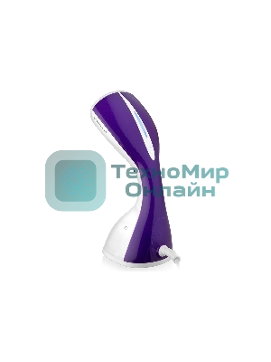 Отпариватель Brayer BR4120 белый/фиолетовый, 1400 Вт, 25 г/мин, 220 мл