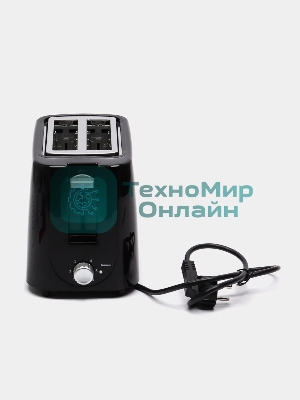 Тостер Sakura SA-7608BK черный, 750 Вт, 2 слота