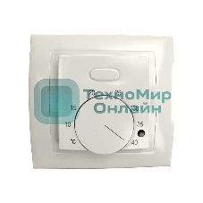 Терморегулятор RTC 70.26SL механический белый 16А совместим с рамками Legrand Valena