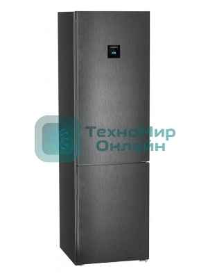 Холодильник Liebherr CNBDC 573I-22 001 черная нержавеющая сталь двухкамерный 266/94л морозилка снизу