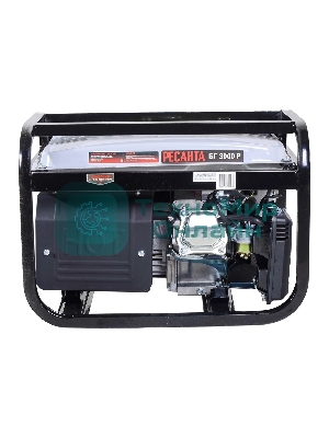 Электрогенератор бензиновый Ресанта БГ 3000 Р, 2.5 кВт, 66 дБ, 40 кг