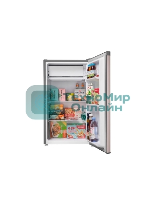 Холодильник Maunfeld MFF83GD золотистый/серый мат. однокамерный 85л