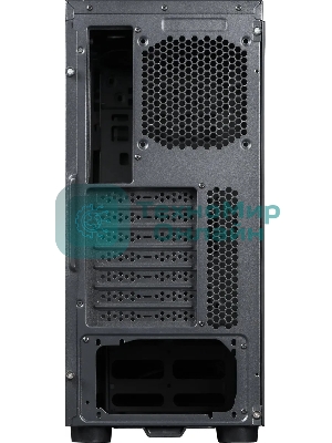 Компьютерный корпус CHIEFTEC HAWK AL-02B-TG-OP без БП, боковая панель из закаленного стекла, черный, ATX