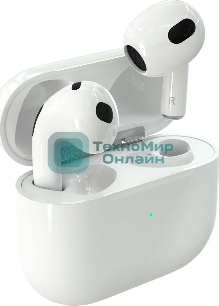 Наушники TWS More Choice BW04 белый, вкладыши, Bluetooth 5.1, сенсорное управление, до 4 ч