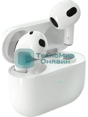 Наушники TWS More Choice BW04 белый, вкладыши, Bluetooth 5.1, сенсорное управление, до 4 ч