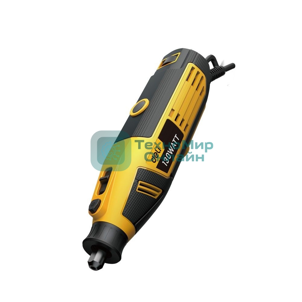 Прямошлифовальная машина (гравер) Deli DL-DM03-E1 (130Вт, цанга 3,2мм, 10000-32000об/мин, кейс) + 41 аксессуар