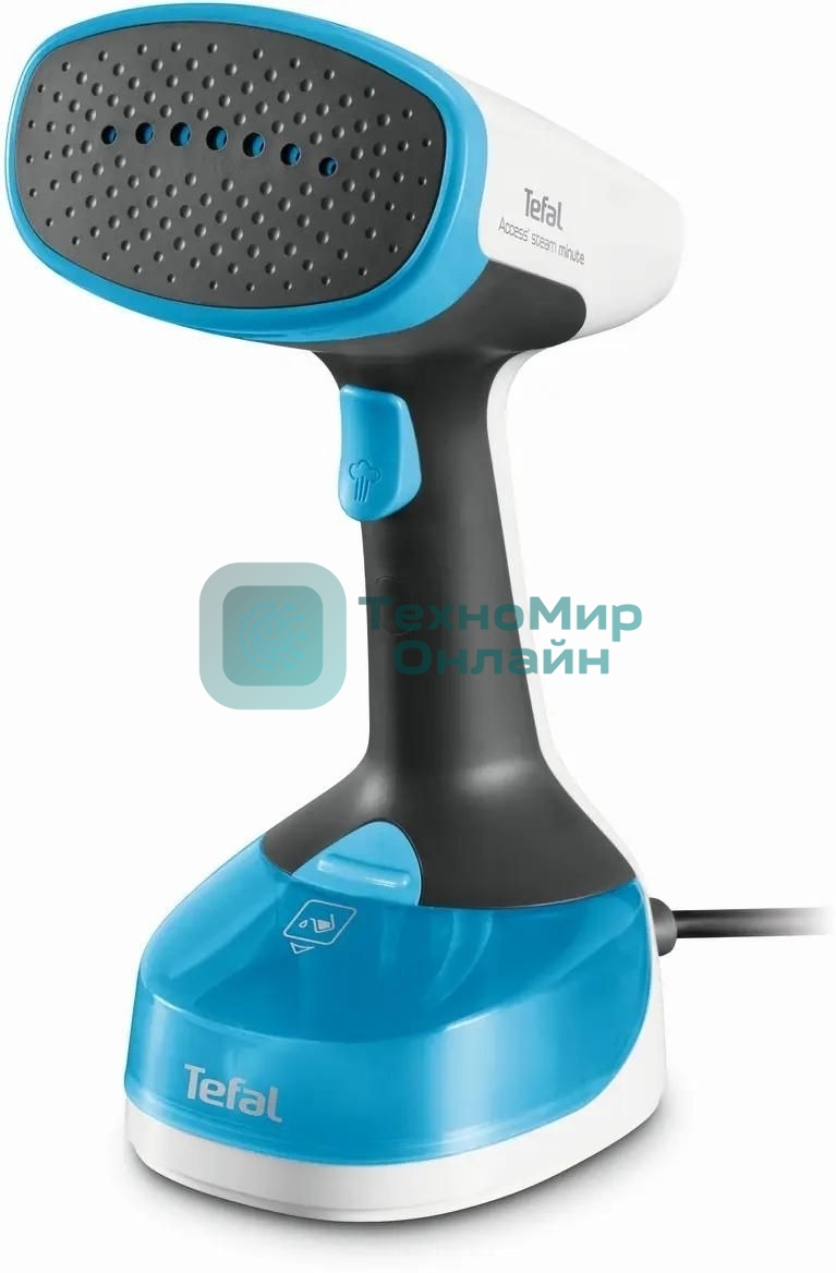 Отпариватель Tefal DT7000E0 белый/синий, 1100 Вт, 17 г/мин, 150 мл