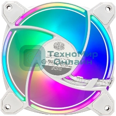 Вентилятор для корпуса Cooler Master MasterFan MF120 Halo2 ARGb 120х120x25 белый 4-pin 27дБ (MFL-B2DW-21NP2-R2) Ret