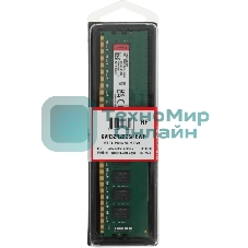 Оперативная память Kingston ValueRAM, DDR4, 16GB (1x16GB), 3200 MHz, CL22, без радиатора