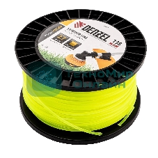 Леска для триммера Denzel квадрат, 2,7м х 138м, на DIN катушке FLEX CORD