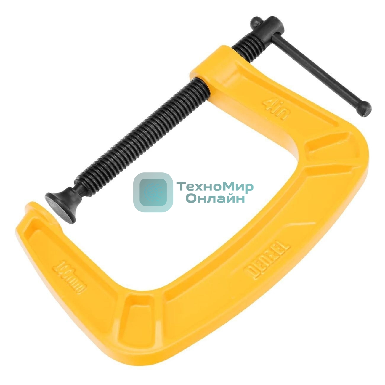 Струбцина Denzel G-образная, 4