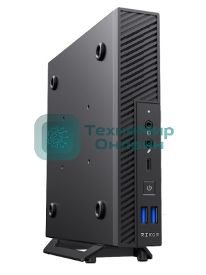 Компьютер Rikor USFF 101.1 4BA745FE i3-12100/8GB/256GB SSD/UHD Graphics 730/WiFi/BT/Win11Pro/black