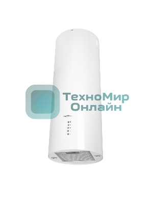 Вытяжка островная HOMSair ART 1050IS 35 белый, 35 см, 1050 куб. м/ч, 63 дБ