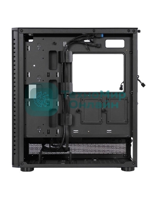 Компьютерный корпус PCCooler IE200 BK, Tempered Glass Full Tower, черный, TG, SPCC, 1x120мм ARGb E-ATX, ATX, mATX, mITX 180/380/220мм 4x2.5