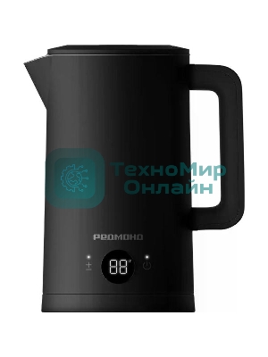 Чайник электрический Redmond KM-245, 1.7 л, 2200 Вт, черный