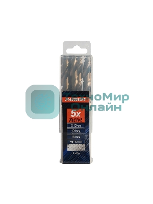 Сверло EDGE by PATRIOT по металлу 12,0 мм, упаковка 5шт