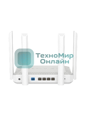 Гигабитный интернет-центр Netcraze Hopper 4G+ (NC-2312) с модемом 4G+, двумя слотами для SIM-карт, Mesh Wi-Fi 6 AX3000, 5-портовым Smart-коммутатором и многофункциональным портом USB 3.0