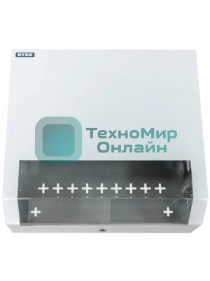 Шкаф коммутационный NTSS (NTSS-SOHO5U) настенный 5U 520x140 мм пер. дв. стекл несъемн. бок. пан. 80 кг белый IP20