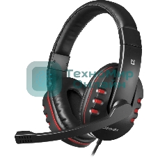 Гарнитура Defender Warhead G-160 чёрный, проводная