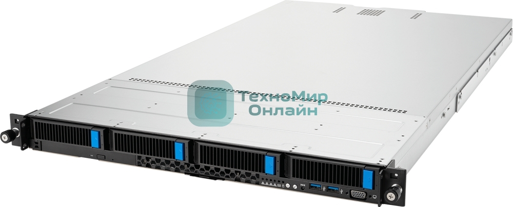 Серверная платформа ASUS RS700A-E12-RS4U/10G/2.6kW/4NVMe/GPU
