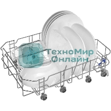 Посудомоечная машина Maunfeld MWF45220W, белый, 44.8 см, 10 компл., 49 дБ, класс A++