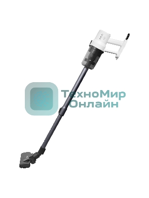 Пылесос вертикальный BBK BV2600 белый/черный, питание от сети, 170 Вт, уборка сухая, пылесборник 0.5 л