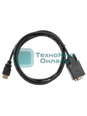 Кабель-переходник VCOM CG596-1.8M HDMI --> VGA_M/M 1,8 м