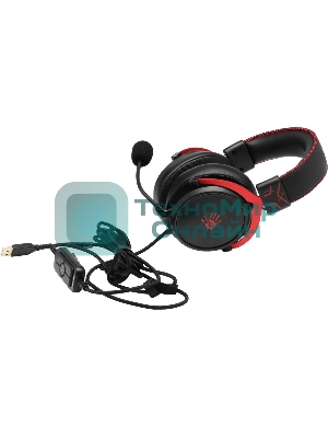 Гарнитура Bloody M590i Sports красный-чёрный, проводная, USB