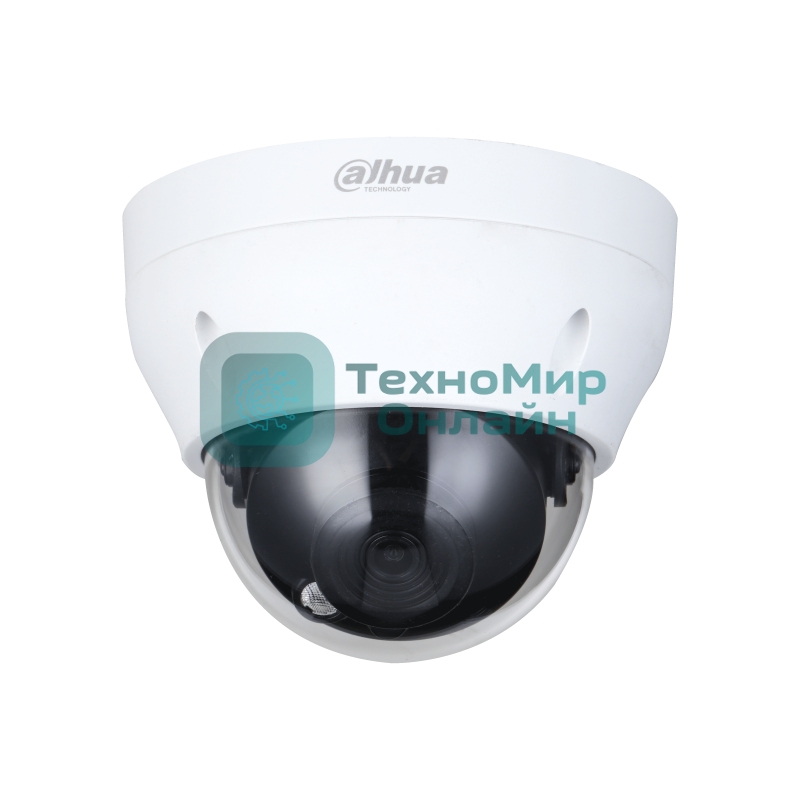 Уличная купольная IP-видеокамера Dahua 2Мп; 1/2.8” CMOS; моторизованный объектив 2.8~12 мм; механический ИК-фильтр; чувствительность 0.008лк@F1.7; сжатие: H.265+, H.265, H.264+, H.264, MJPEG; 2 потока
