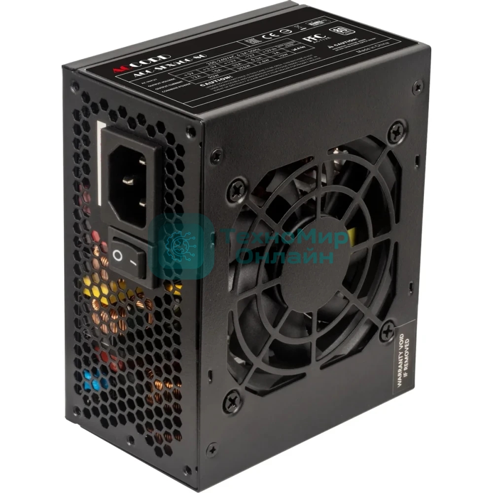 Блок питания Accord ACC-SFX500-80 SFX, 500Вт, 80мм, черный