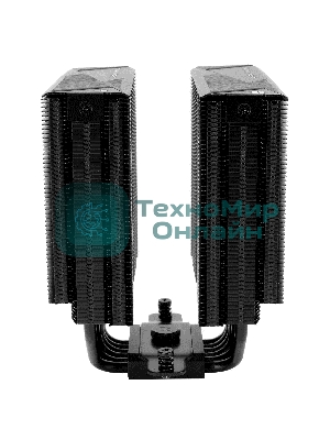 Кулер для процессора Thermalright Royal Pretor 130 черный (4-pin PWM, 158мм, Ni/Cu, 6x6мм, 1x120+1x130мм, 80.45CFM/81.88CFM, 29.4dBA/28.3dBA, 2150PM/1750RPM, S: 1200, 1700, 1851, 2011, 2066, 115X, AM4, AM5, black)