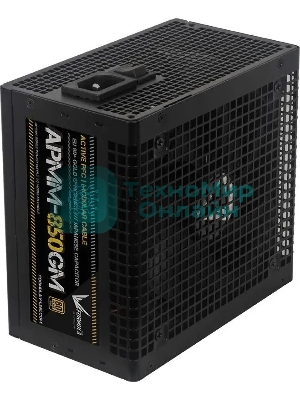 Блок питания Aerocool/Formula ATX 850W APMM-850GM Gen.5 80 PLUS gold (20+4pin) APFC 120мм fan 8xSATA Cab Manag RTL
